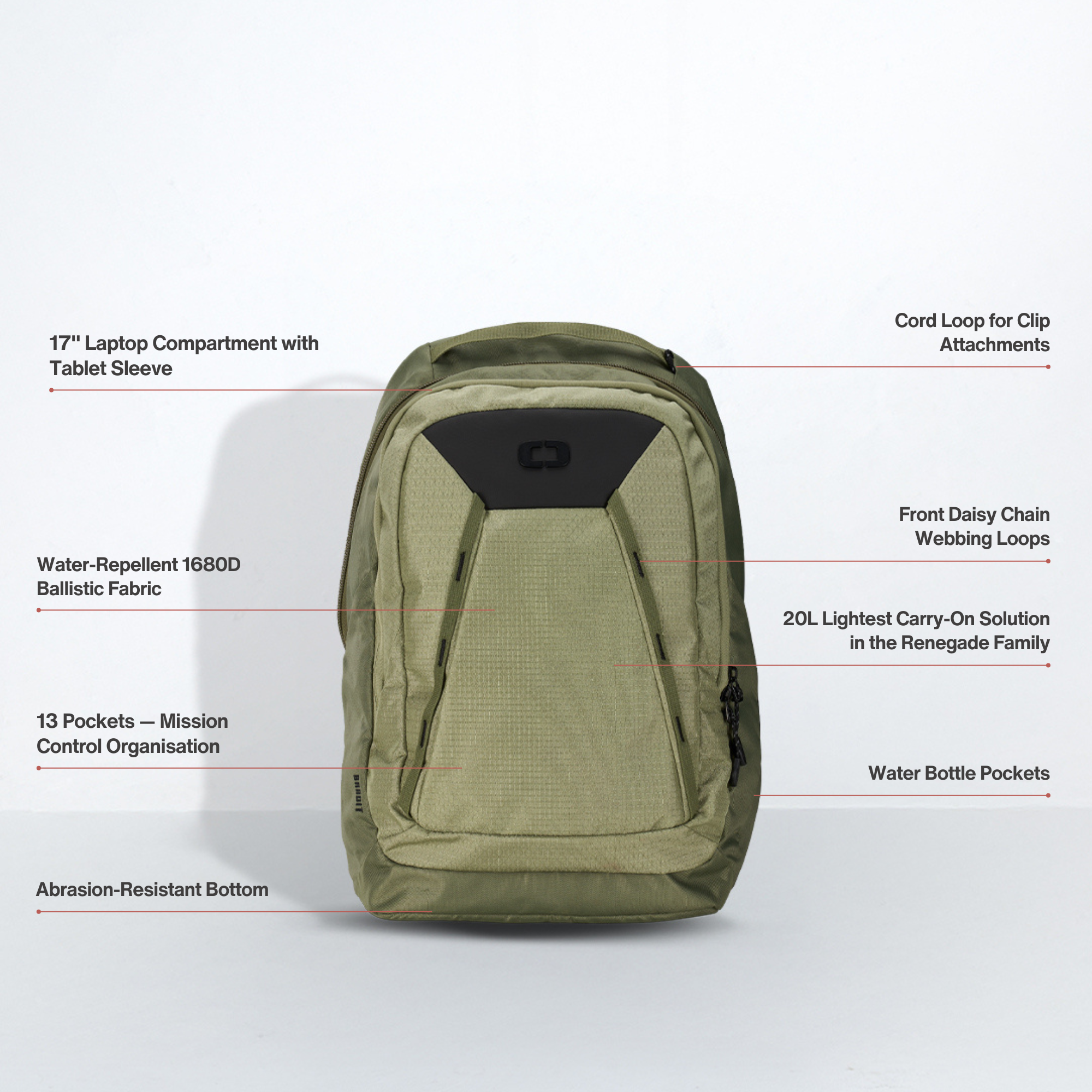Bandit Pro Backpack - Four Leaf Clover