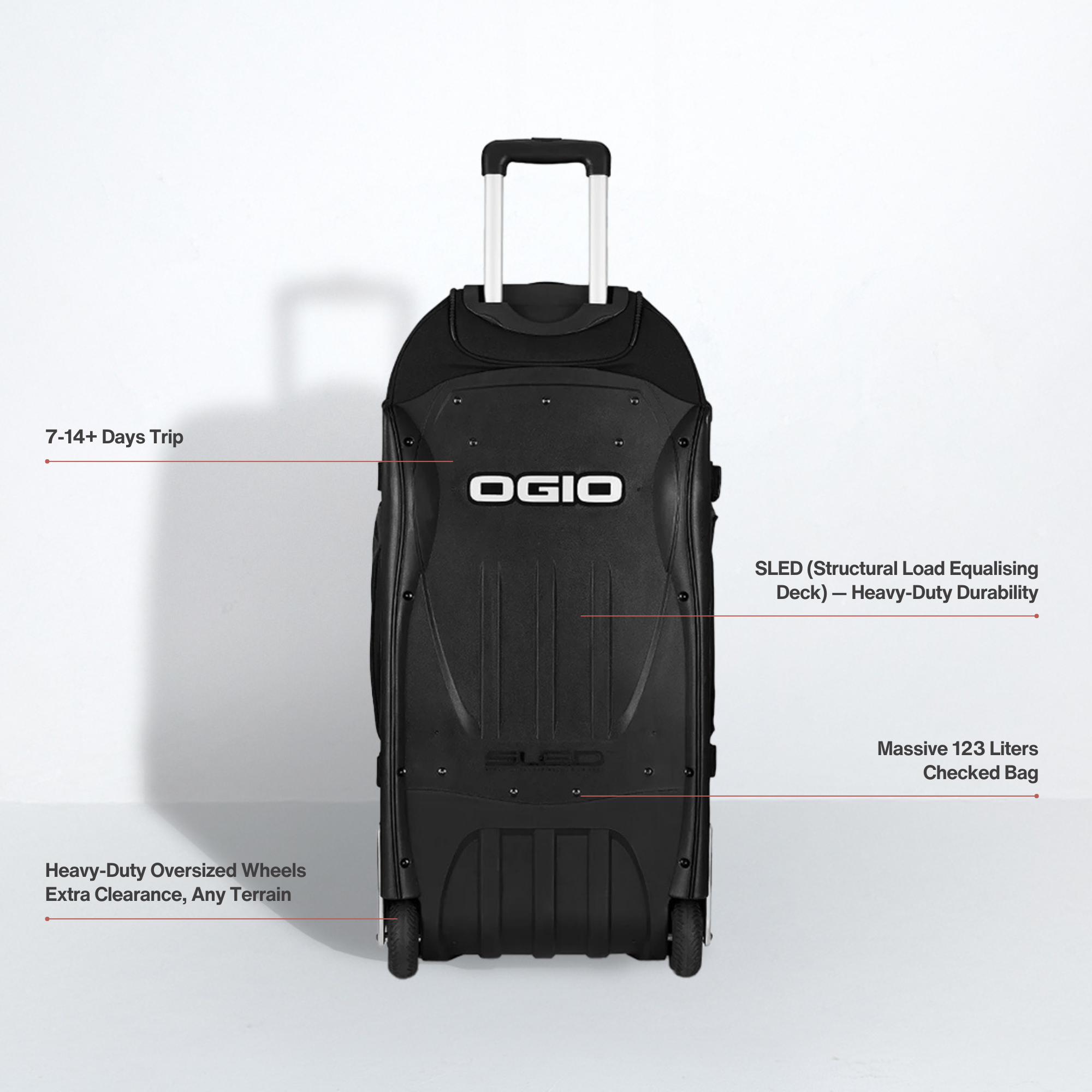 Rig 9800 Travel Bag - Black