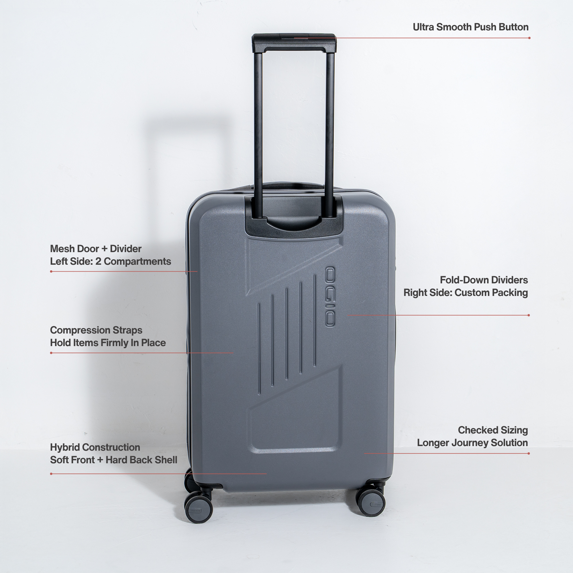 Pace Pro Hybrid Checked Bag