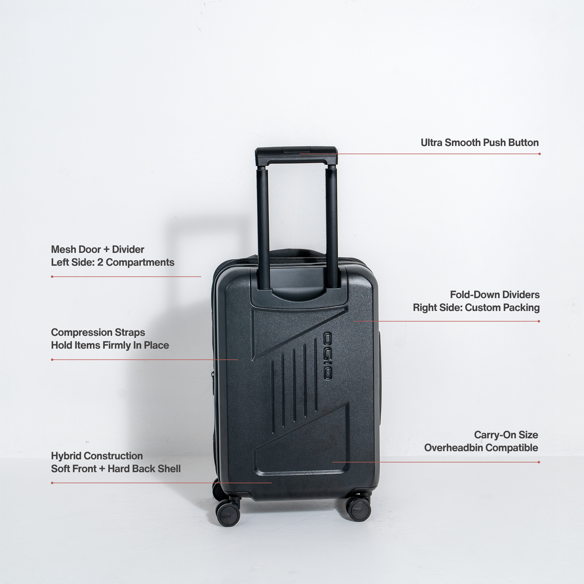 Pace Pro Hybrid Carry-On