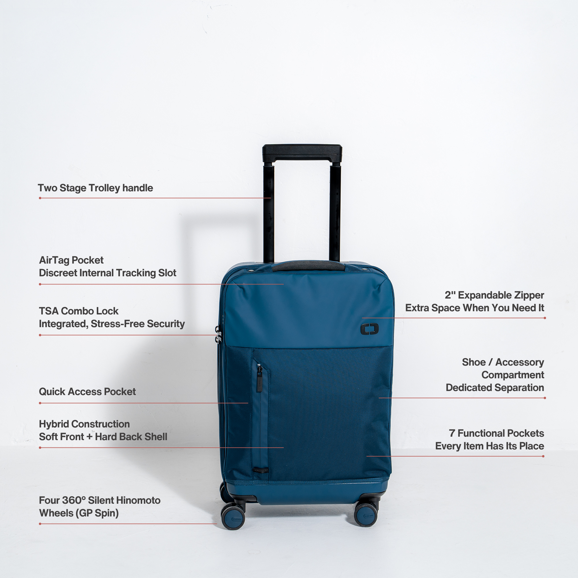 Pace Pro Hybrid Carry-On