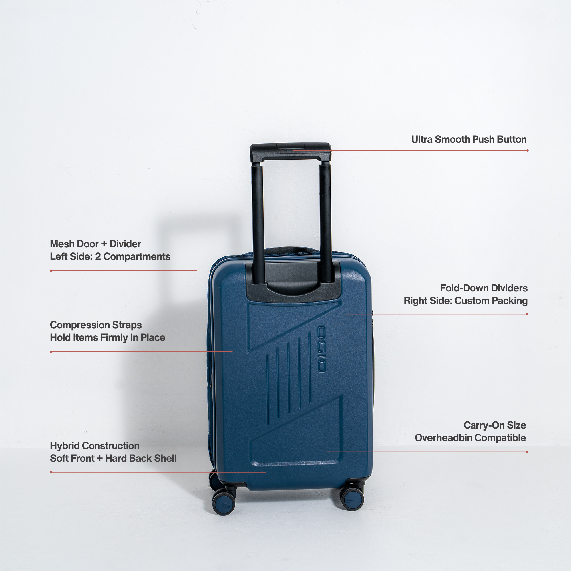Pace Pro Hybrid Carry-On
