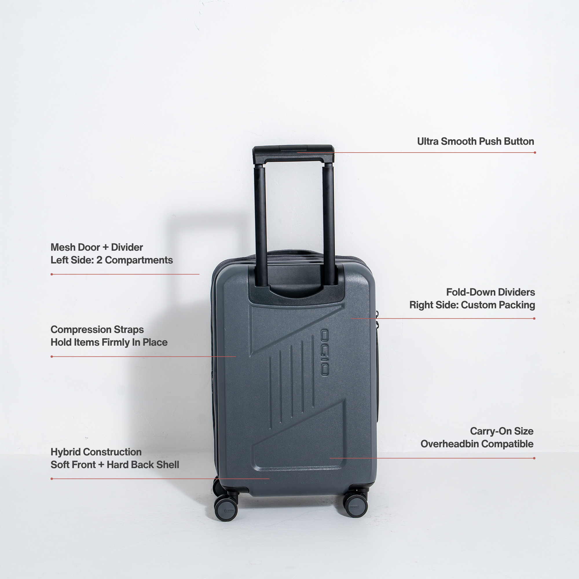 Pace Pro Hybrid Carry-On
