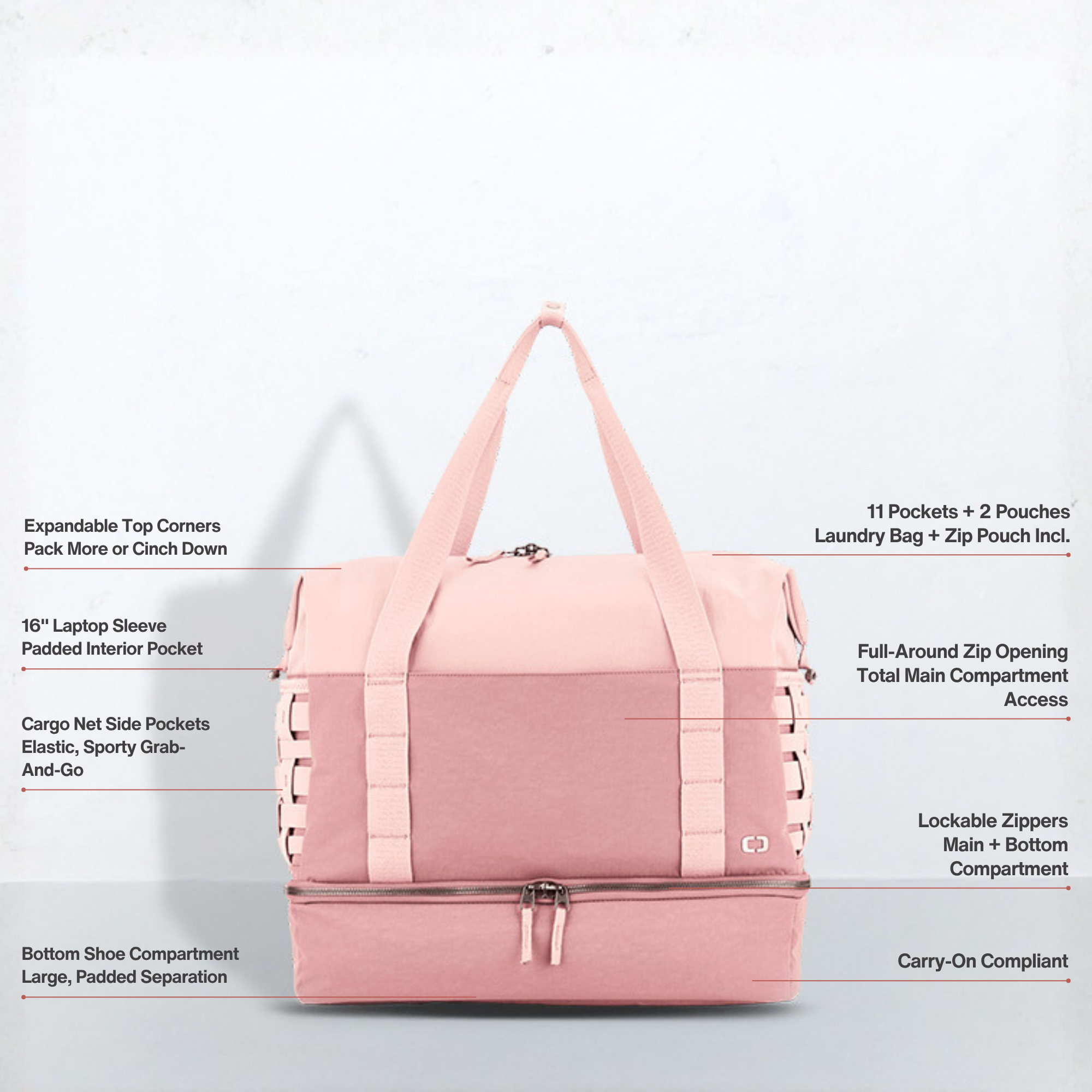 RISE WEEKENDER BAG
