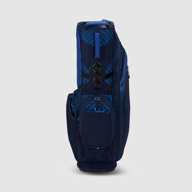 OGIO Navy Woode Hybrid Stand Bag 9 Pockets, 8-Way Top