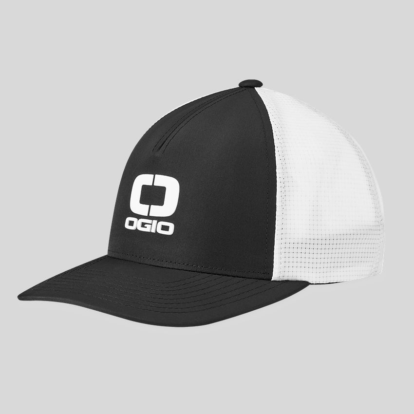 OGIO SHADOW BADGE MESH HAT - Black