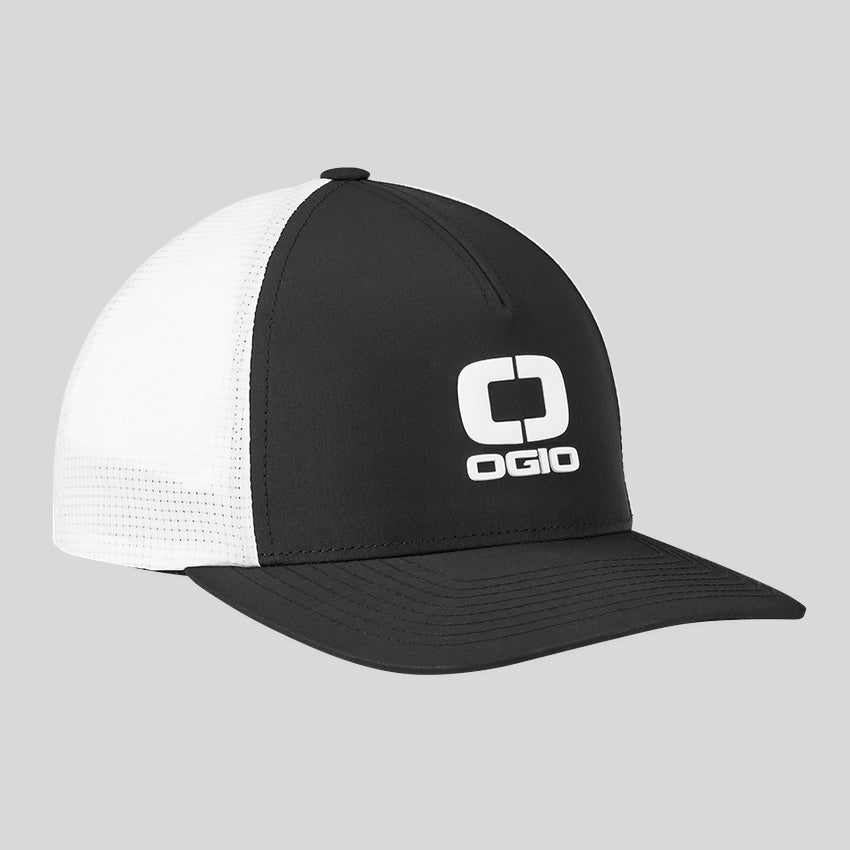 OGIO SHADOW BADGE MESH HAT - Black