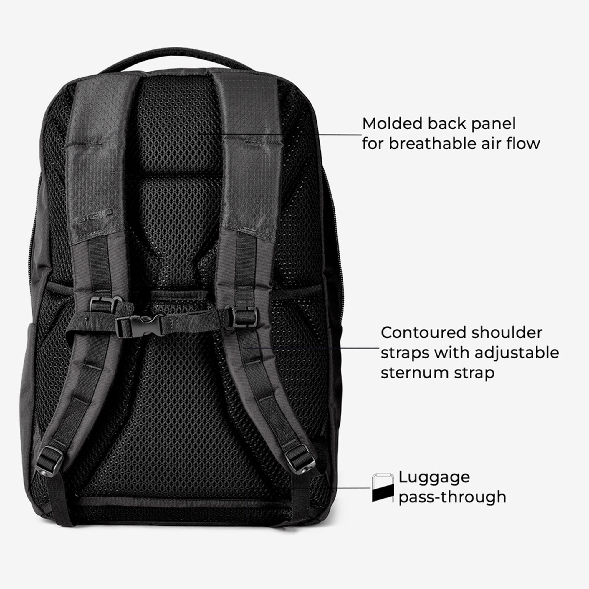 AXLE PRO BACKPACK - BLACK