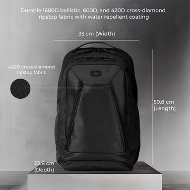 bandit laptop backpack dark static Bandit Pro Backpack – Everyday & Travel Pack