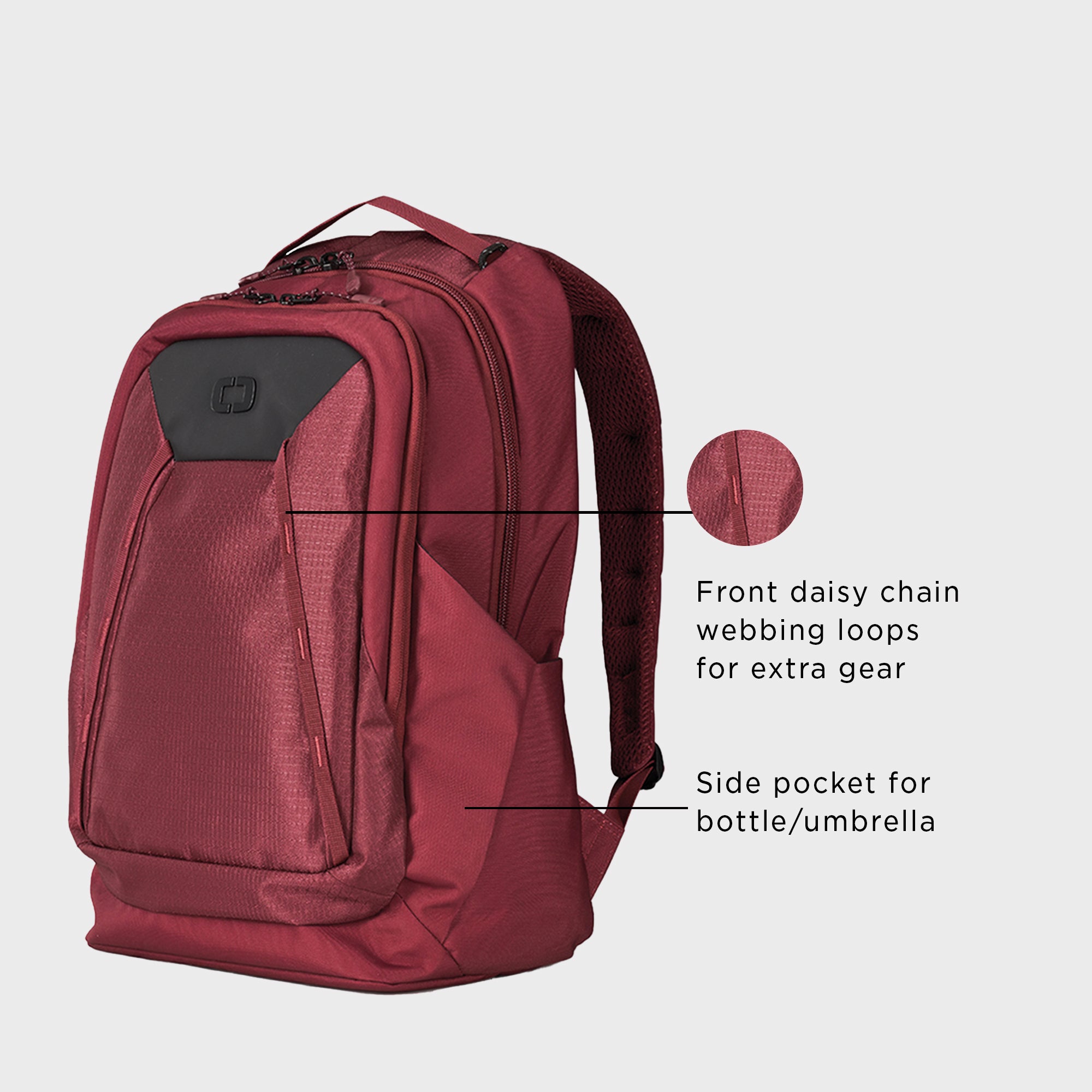 BANDIT PRO BACKPACK - BURGUNDY