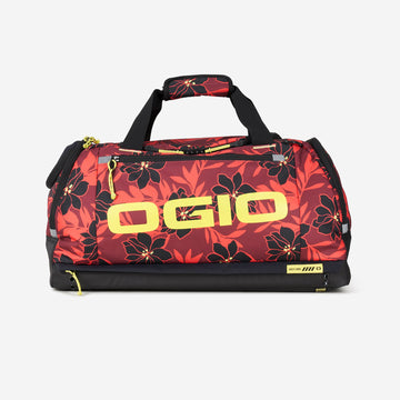 OGIO Red Flower Party 35L Fitness Duffle Bag for Men & Women