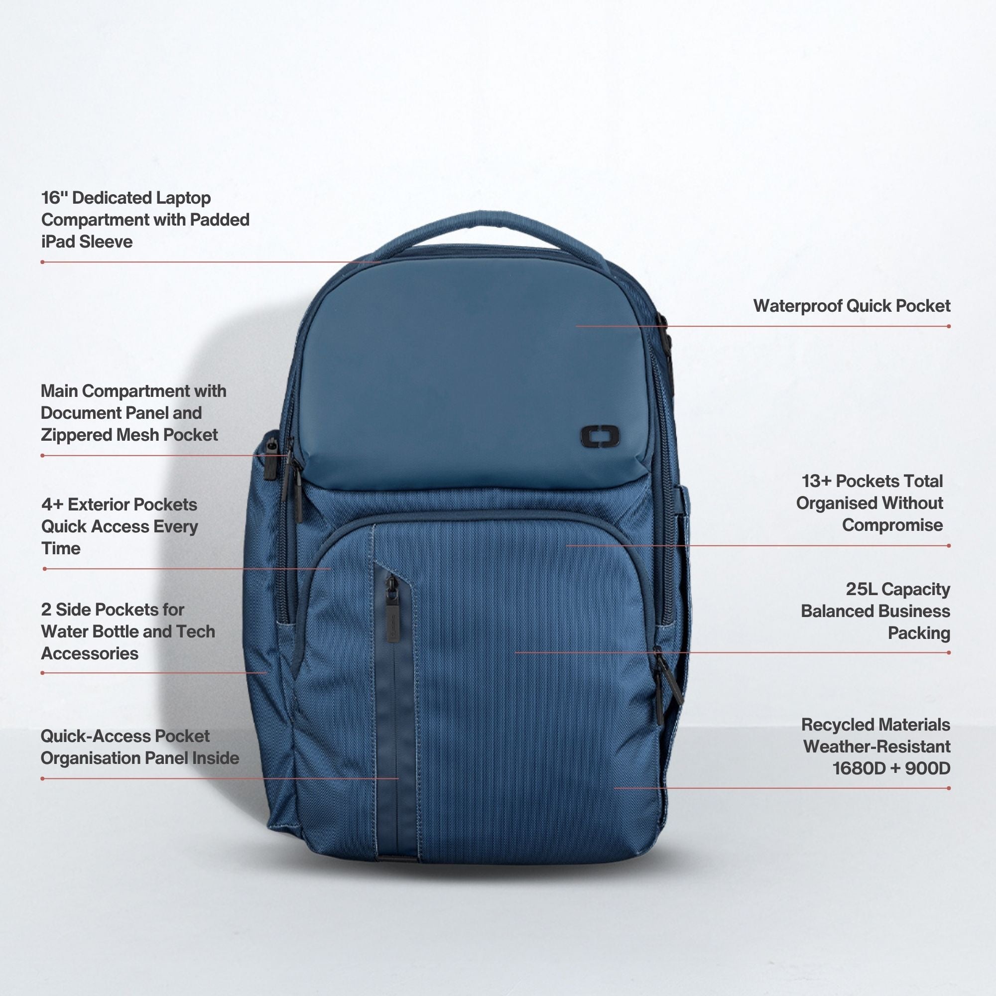 Pace Pro 25L Backpack - Moonlight Ocean