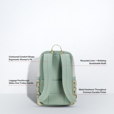 OGIO Rise Backpack Matcha | Stylish Everyday Laptop Backpack