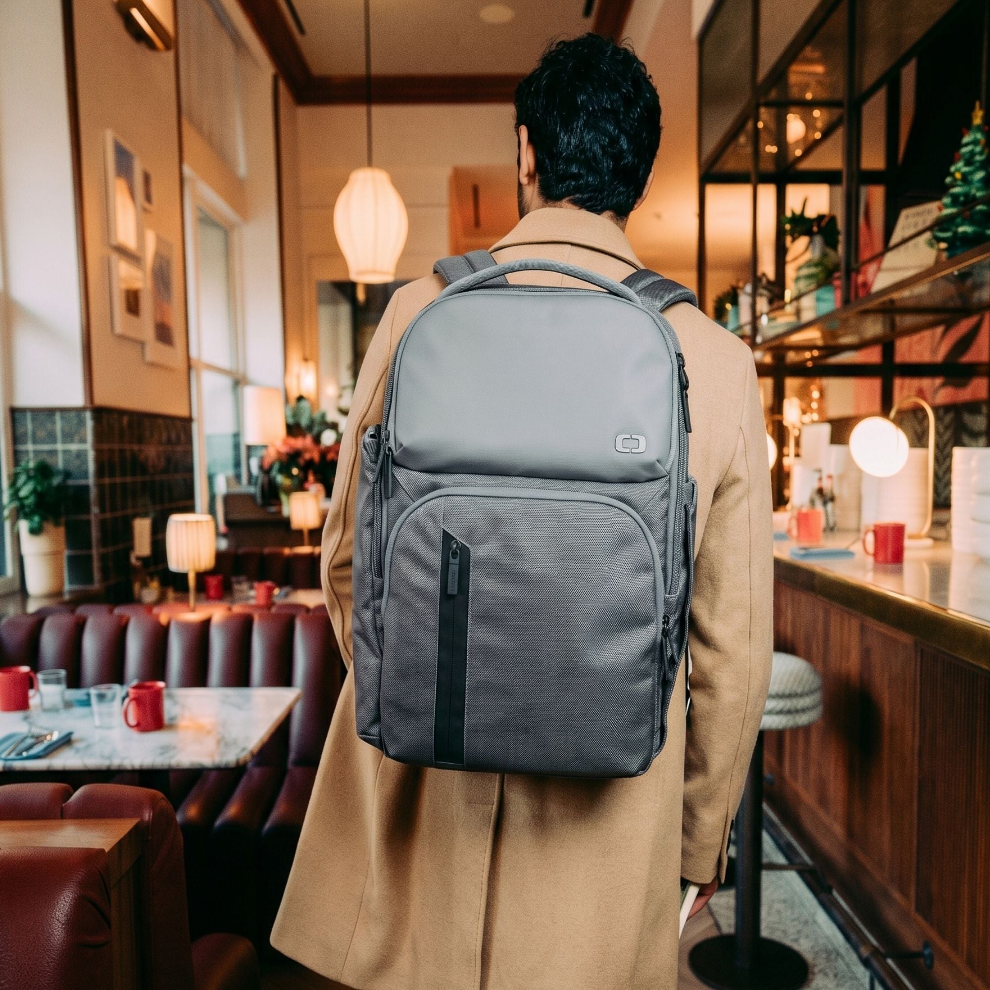 Pace Pro 25L Backpack - Grey Pinstripe