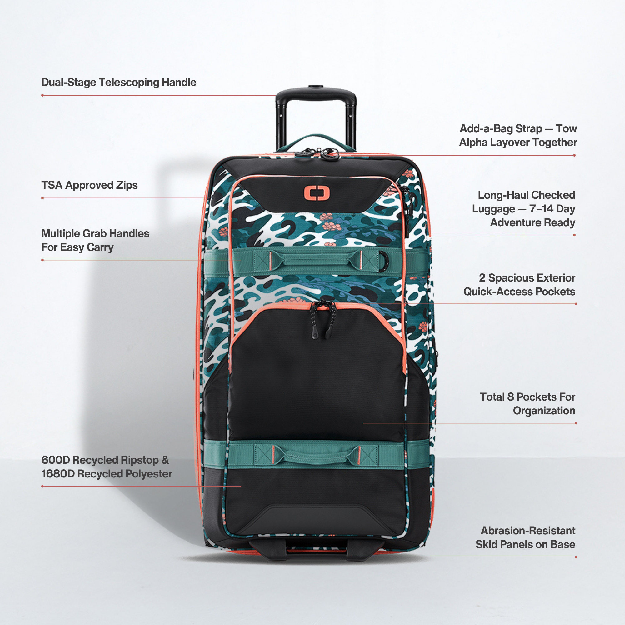 Ogio Alpha Terminal Checked Bag