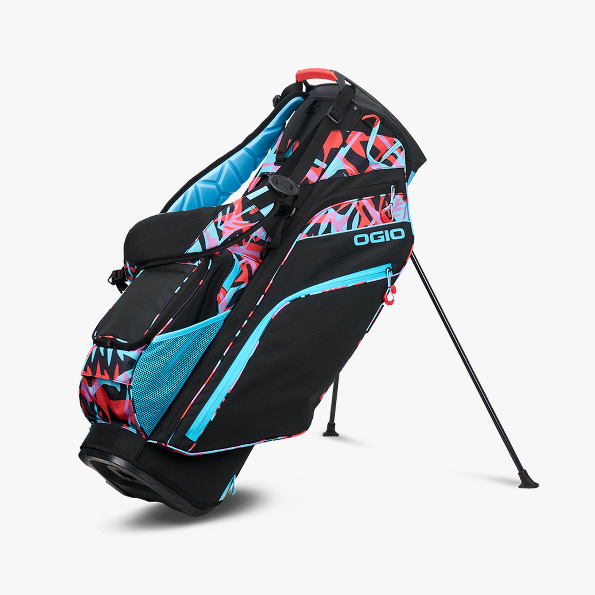 OGIO WOODE HYBRID STAND GOLF BAG TROPICAL PUNCH