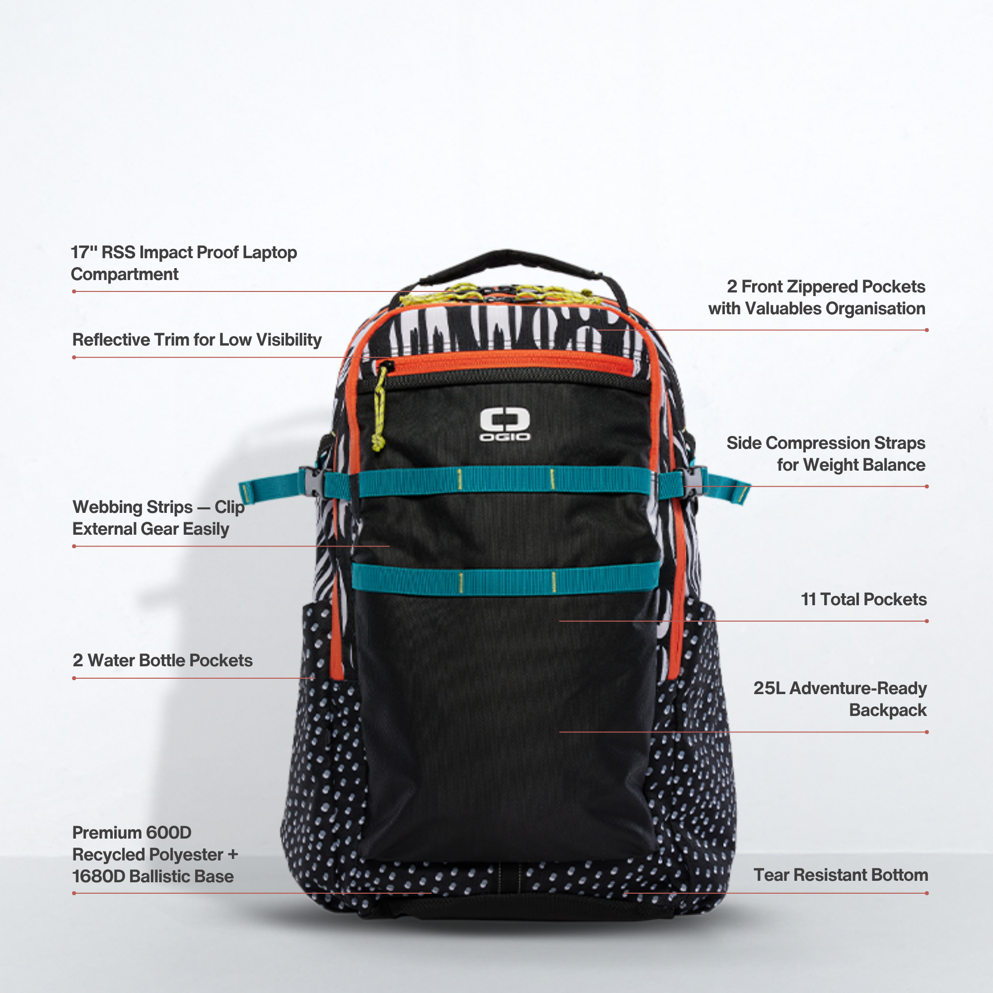 Ogio Alpha 25L Backpack 25L