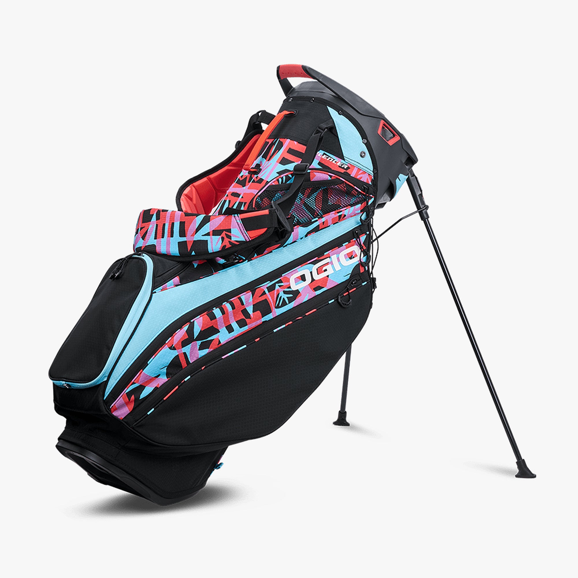 OGIO SILENCER HYBRID STAND GOLF BAG TROPICAL PUNCH