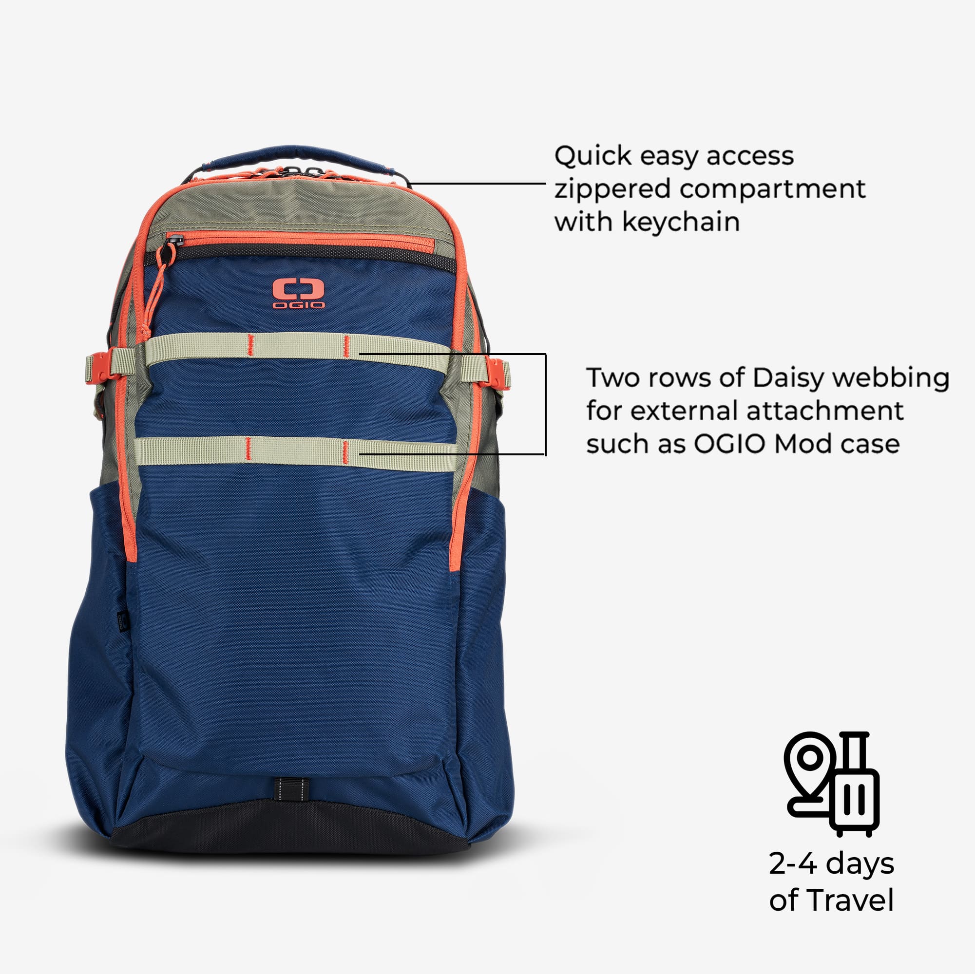 ALPHA 25L BACKPACK - Midnight Olive