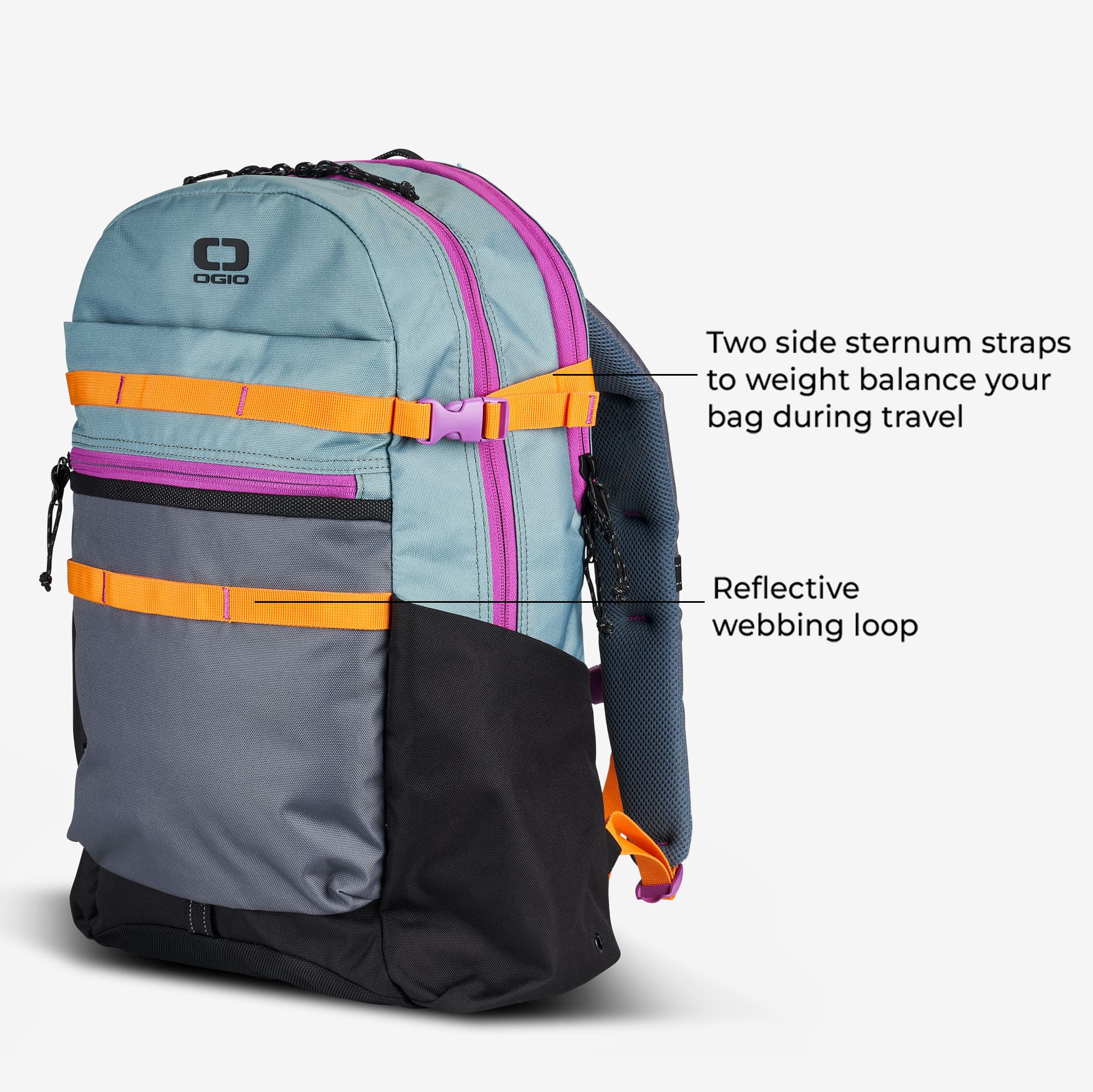 ALPHA 20L BACKPACK - Mineral Blue