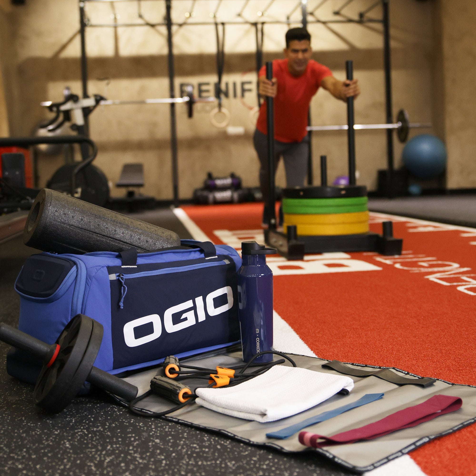 35L Fitness Duffel - Cobalt